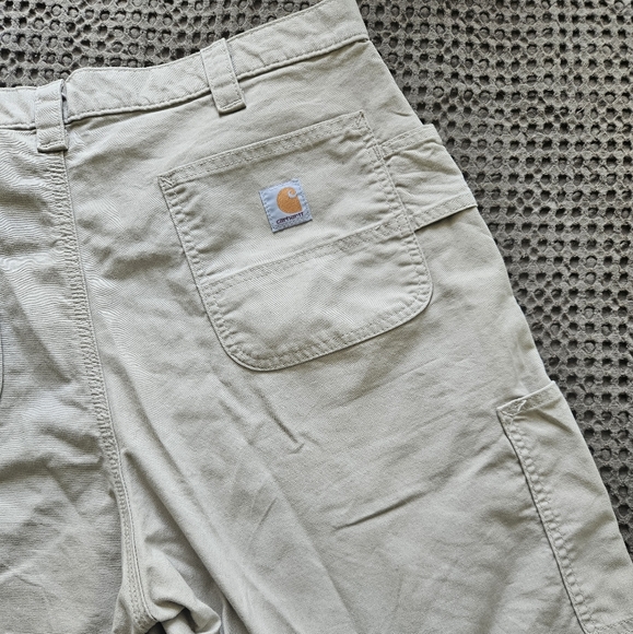 Mens Carhartt Canvas Cargo Shorts Size 38 - Picture 3 of 3